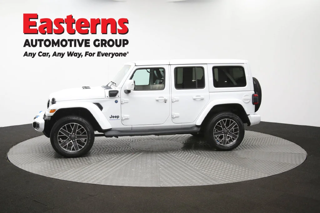Used 2023 White Jeep Sahara 4xe image 60