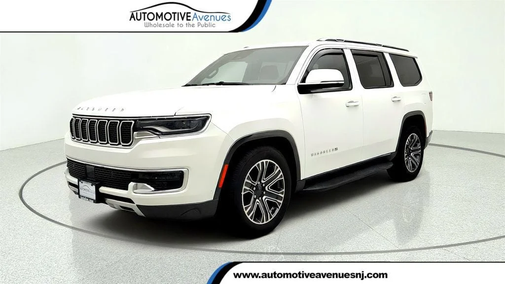 Used 2022 Bright White Clearcoat Jeep Series III 4x4 image 1