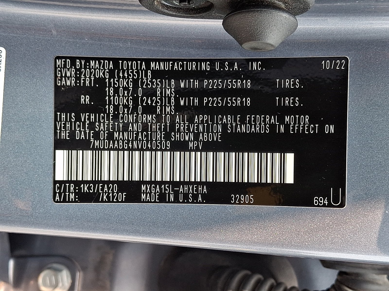 Used 2022 Celestite Toyota XLE image 27