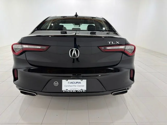 Certified Used 2025 Majestic Black Pearl Acura TECH image 4