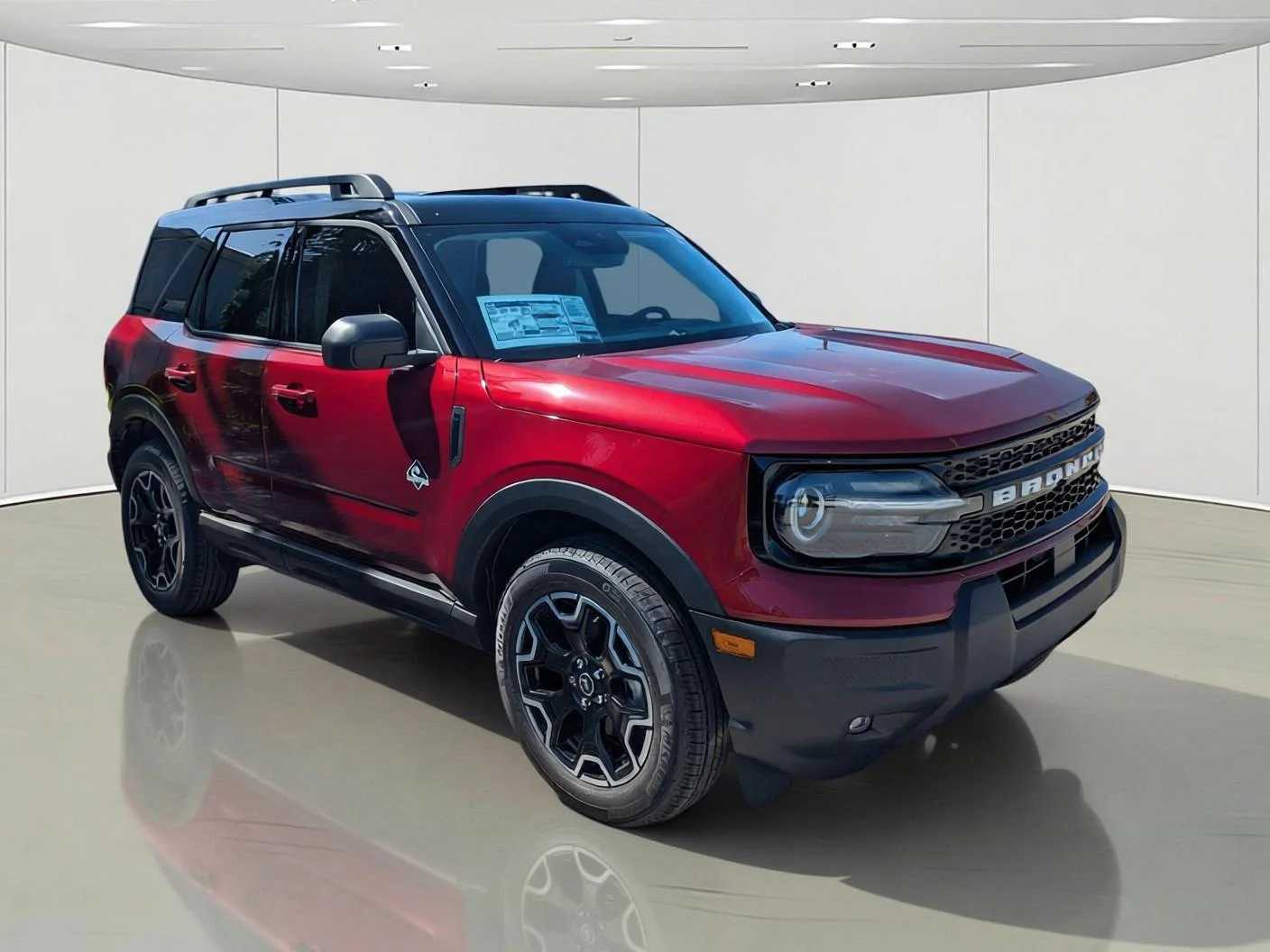 New 2026 Ruby Red Metallic Tinted Clearcoat Ford Outer Banks® image 3
