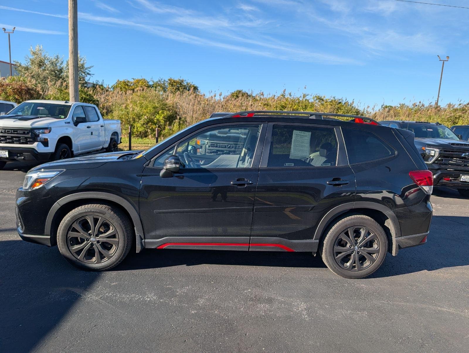 Used 2021 Crystal Black Silica Subaru Sport image 5