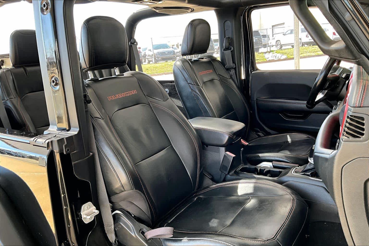 Used 2022 Black Clearcoat Jeep Rubicon image 8