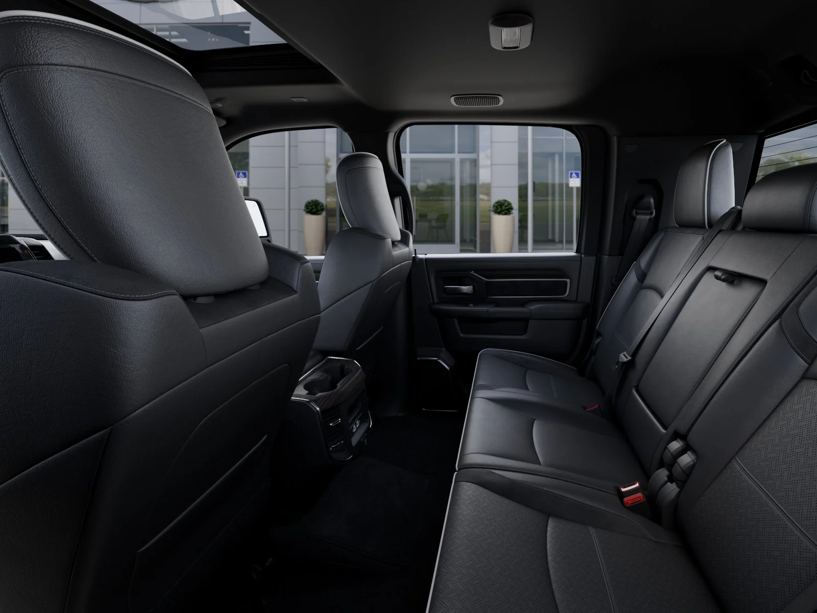 New 2026 Diamond Black Crystal Pearl-Coat Exterior Paint RAM Laramie image 49