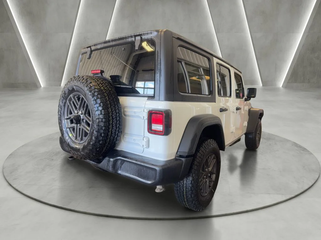 New 2026 Bright White Clearcoat Jeep Sport RHD image 6