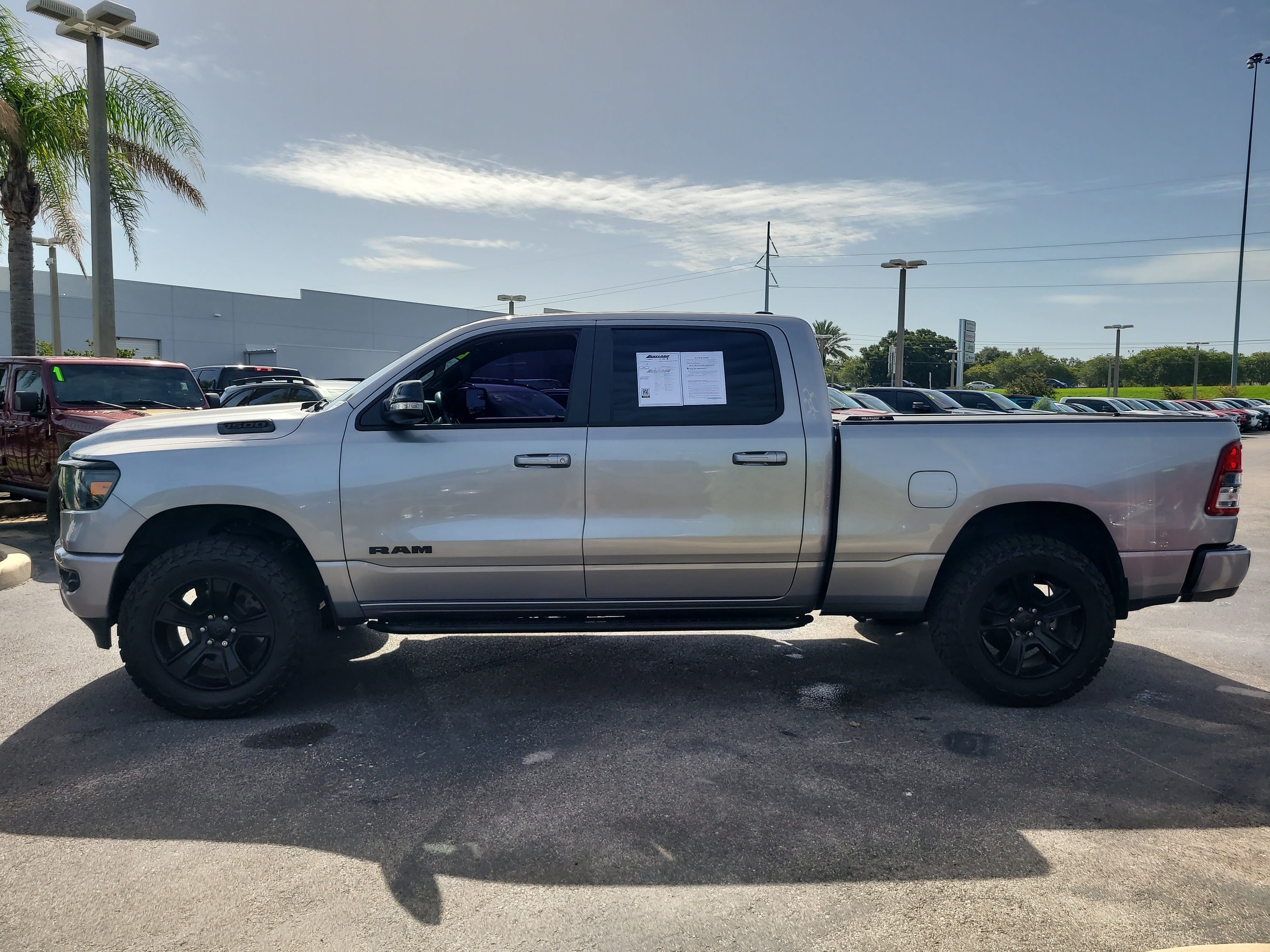Used 2022 Billet Silver Metallic Clearcoat Ram Big Horn image 7