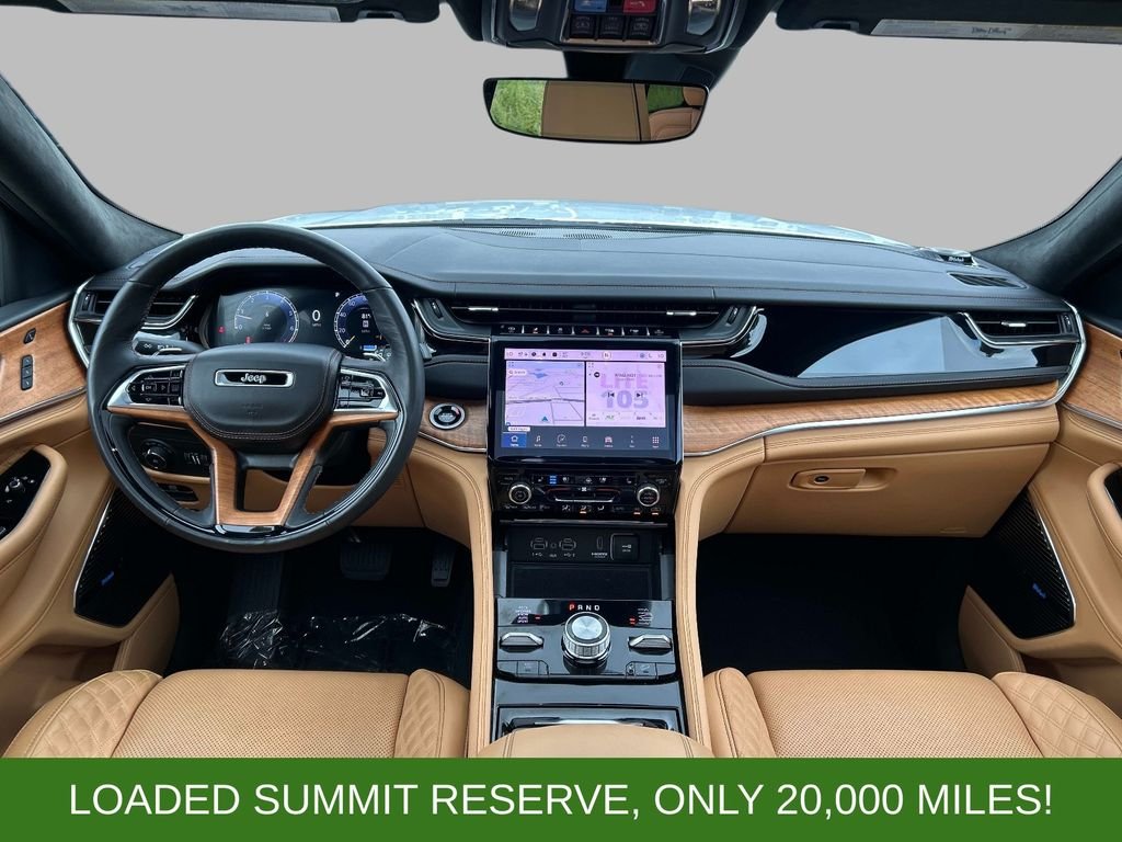 Used 2025 White Jeep Summit Reserve image 24