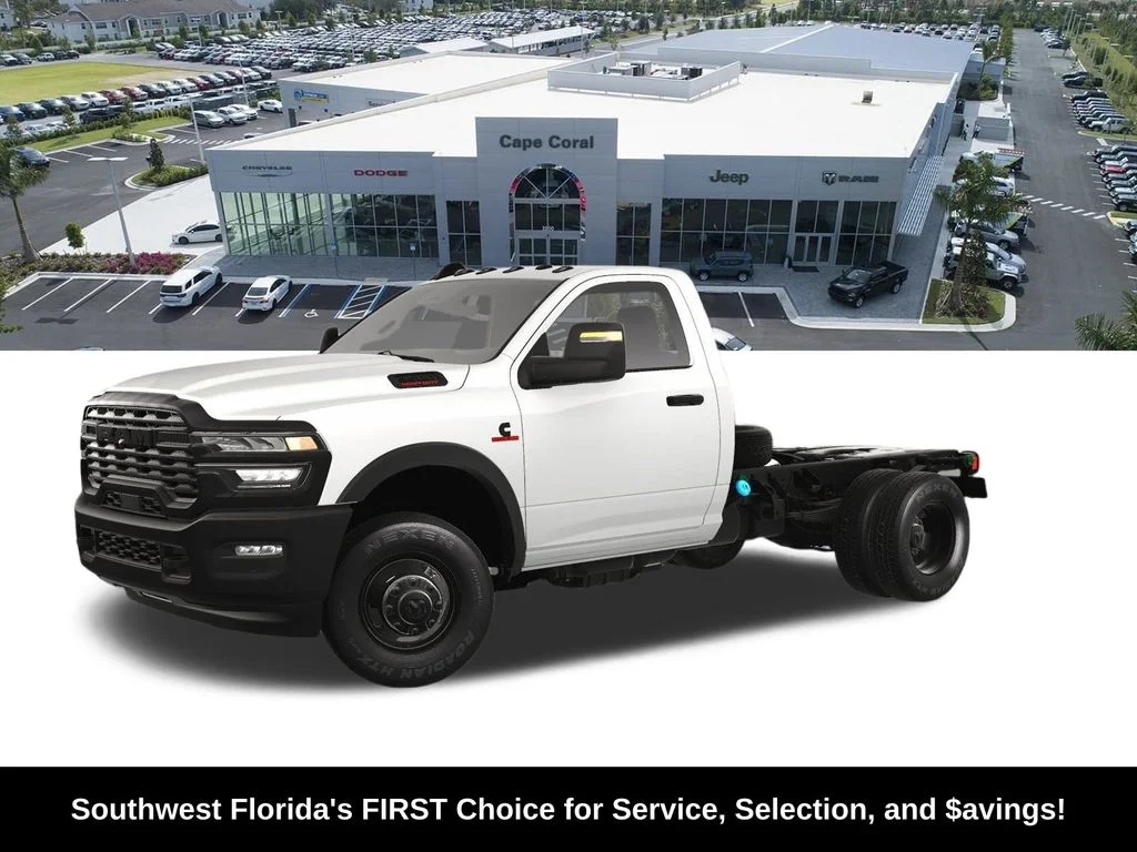 New 2025 Bright White Clearcoat RAM Tradesman image 2