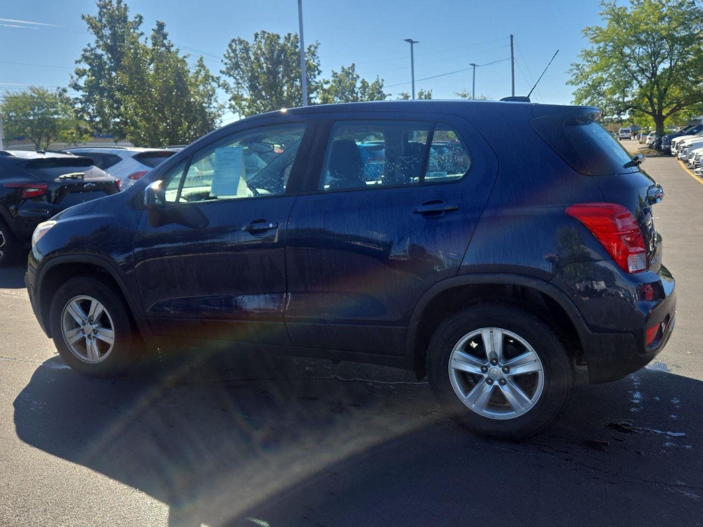 Used 2018 STORM BLUE METALLIC Chevrolet LS image 4