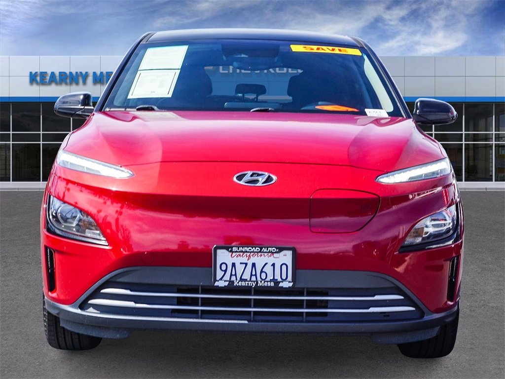 Used 2022 Hyundai Kona EV SEL with VIN KM8K23AG6NU152327 for sale in San Diego, CA