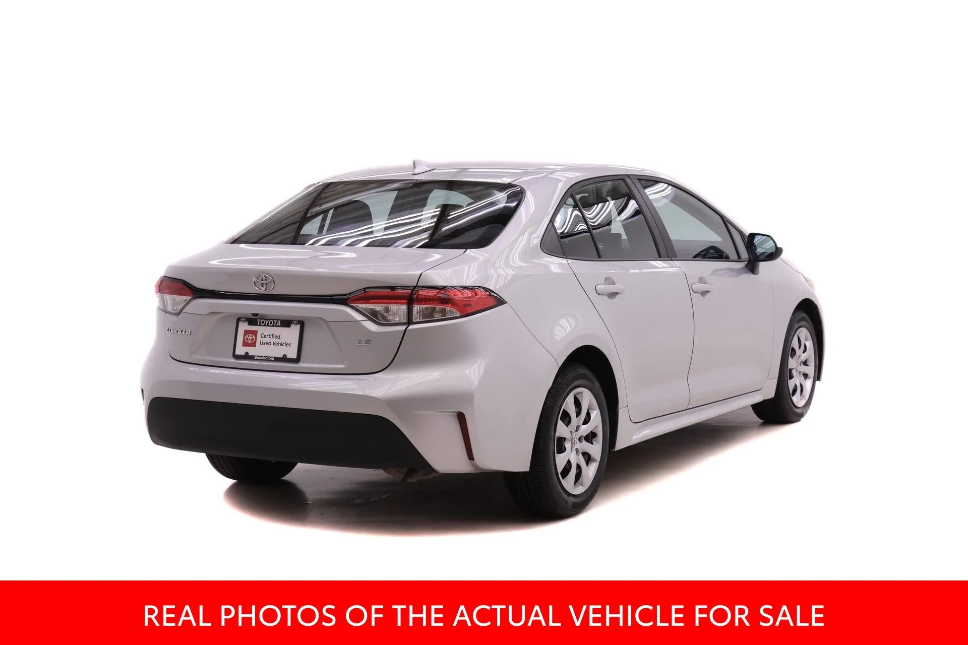 Certified Used 2024 Silver Toyota LE image 2