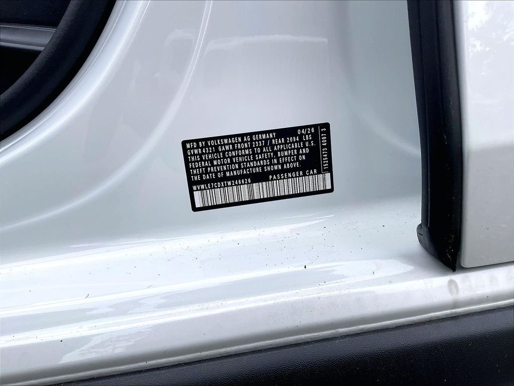 New 2026 White/off-white Volkswagen 2.0T S image 16