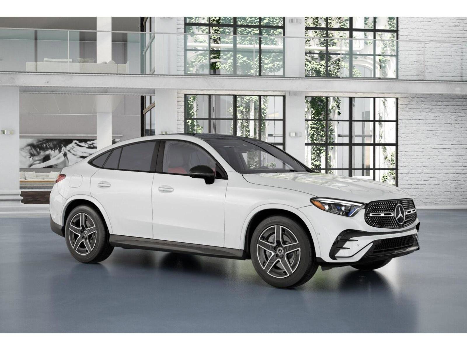 New 2026 MANUFAKTUR Moonlight White Metallic Mercedes-Benz GLC 300 4MATIC® Coupe image 12