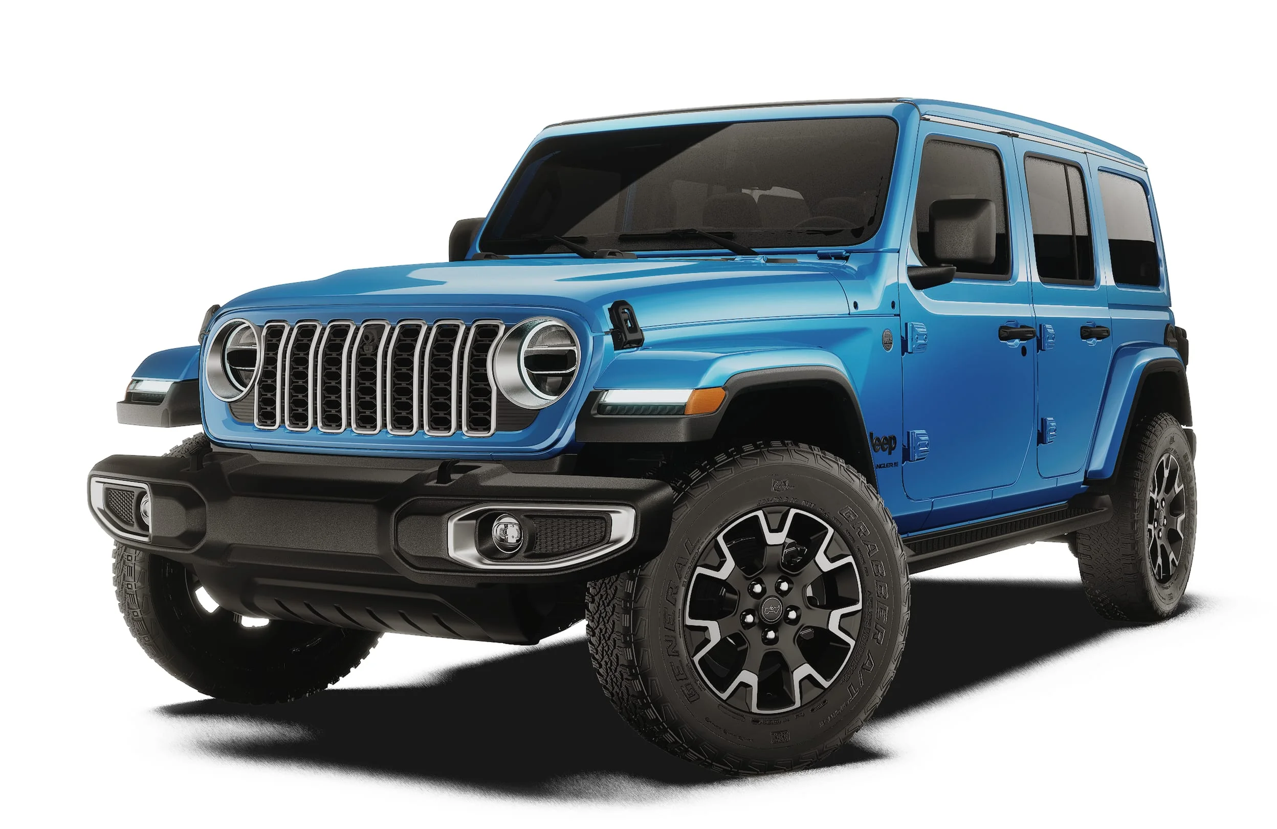New 2027 Hydro Blue Pearl-Coat Paint Jeep Sahara image 27