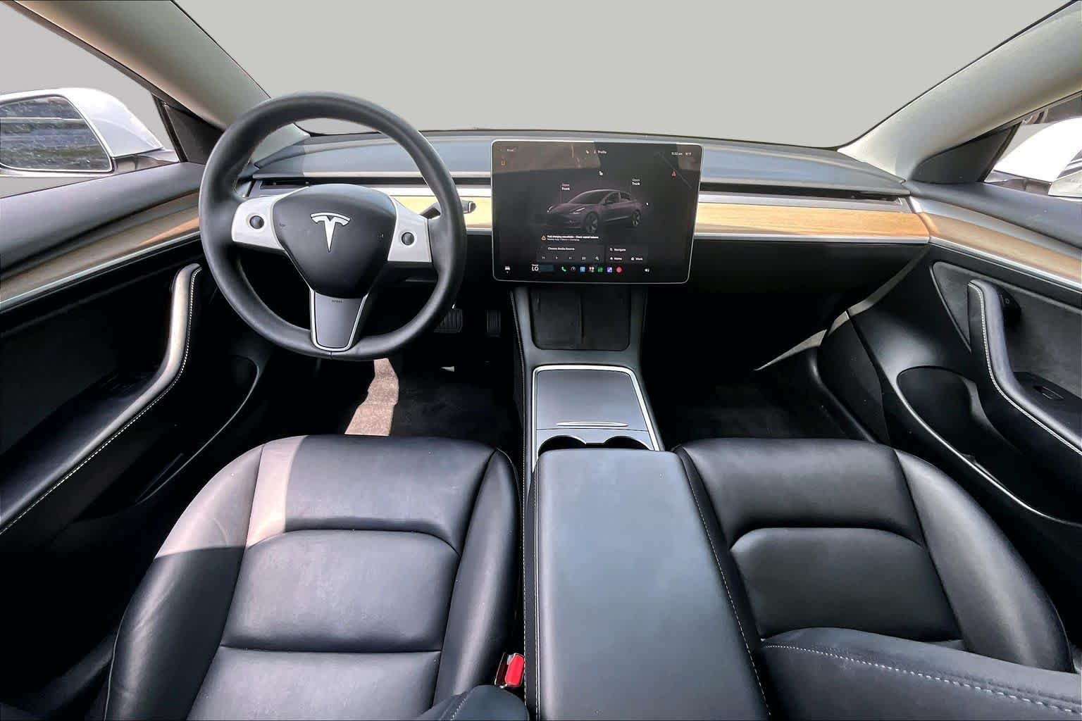 Used 2023 Pearl White Multi-Coat Tesla  image 12