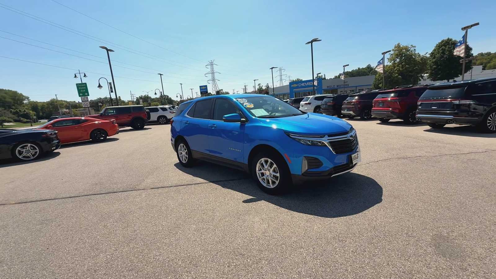 Certified Used 2024 Riptide Blue Metallic Chevrolet LT image 2