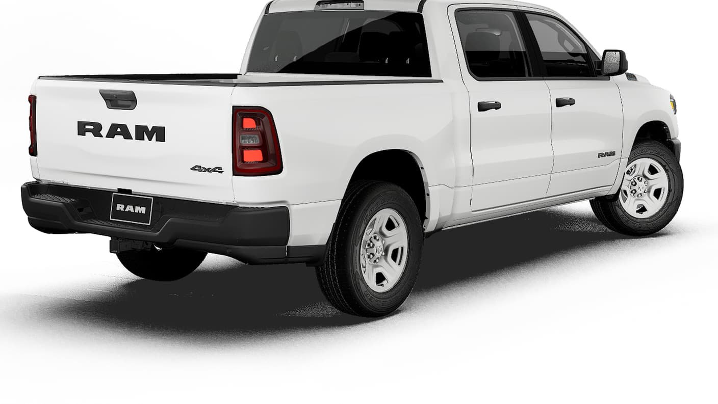 New 2027 Bright White Clear-Coat Exterior Paint RAM TRADESMAN image 2