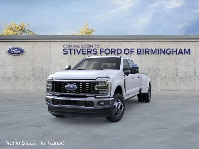 New 2026 Star White Metallic Tri-Coat Ford F-350® Lariat® image 3