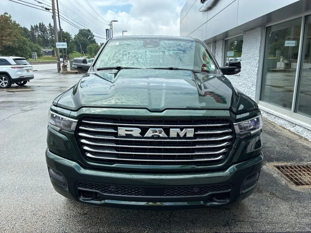 New 2026 Serrano-Green Metallic Exterior Paint RAM Laramie image 5