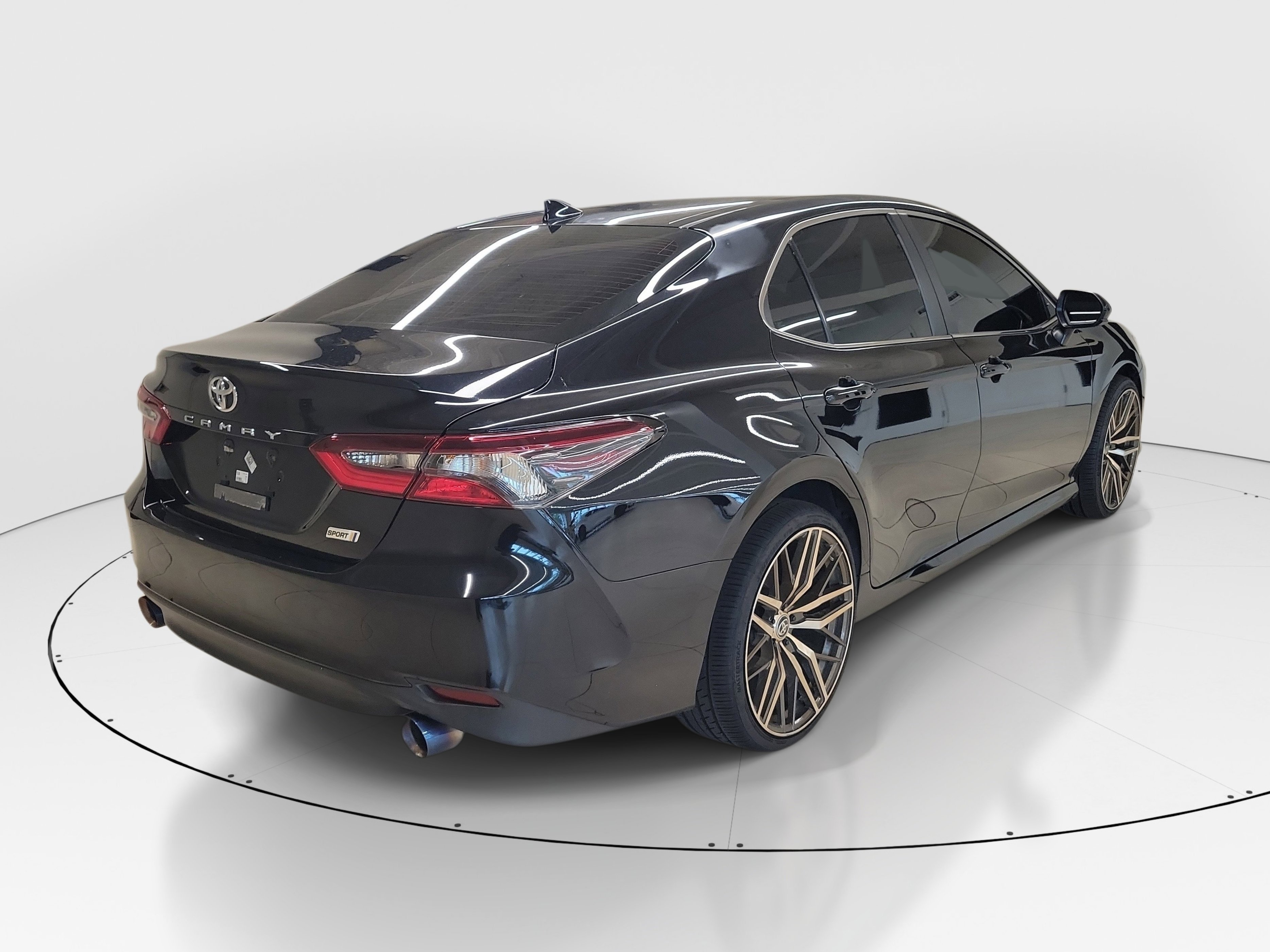 Used 2024 Midnight Black Metallic Toyota LE image 6