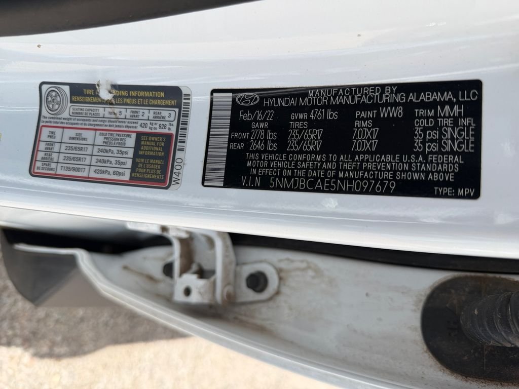 Used 2022 Gray Hyundai SEL image 20