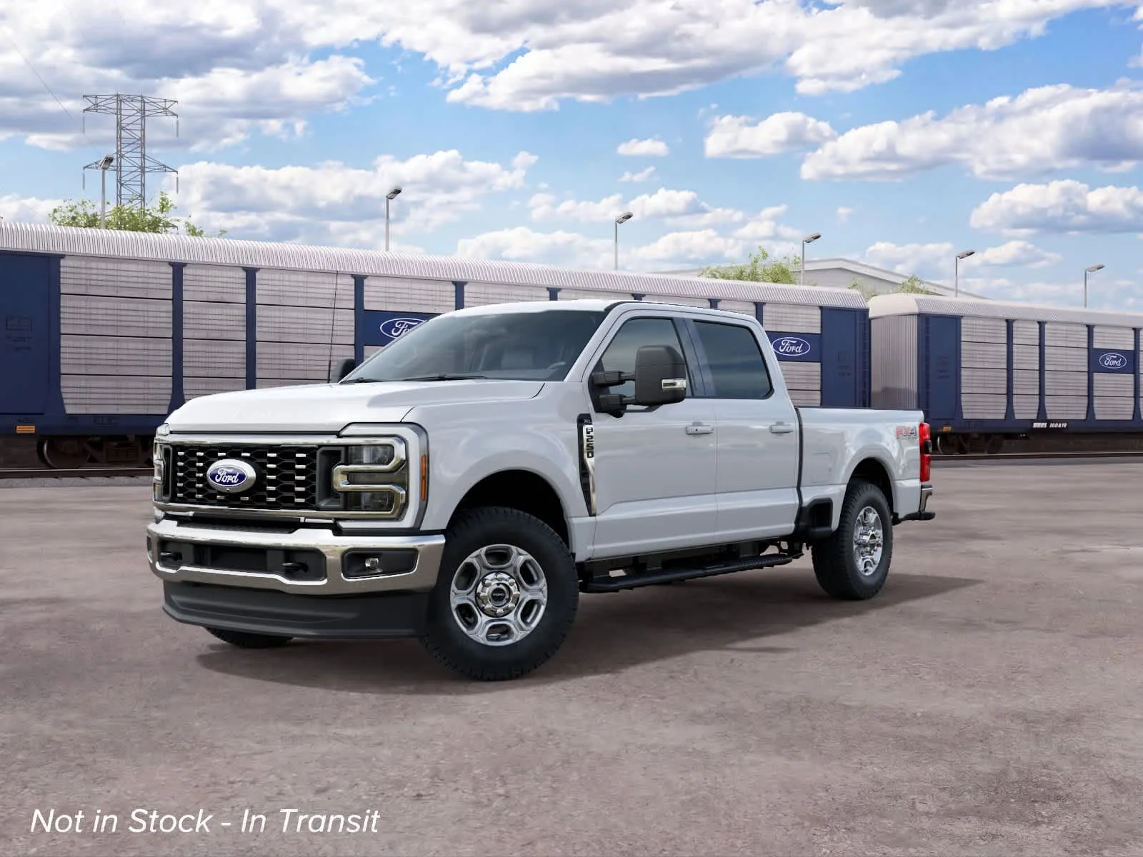 New 2027 Oxford White Ford F-250® XLT image 2
