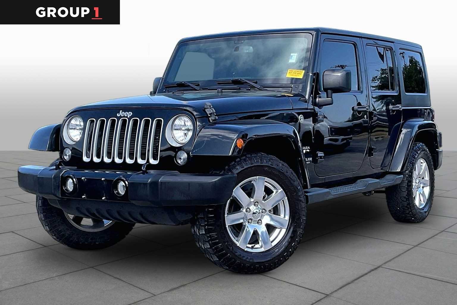 2016 Jeep Wrangler Unlimited Sahara