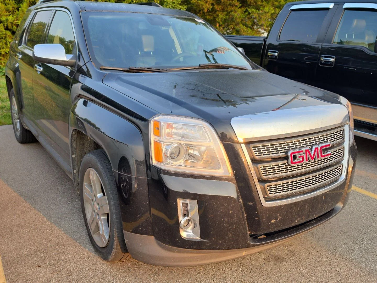 Used 2012 Carbon Black Metallic GMC SLT-2 image 2