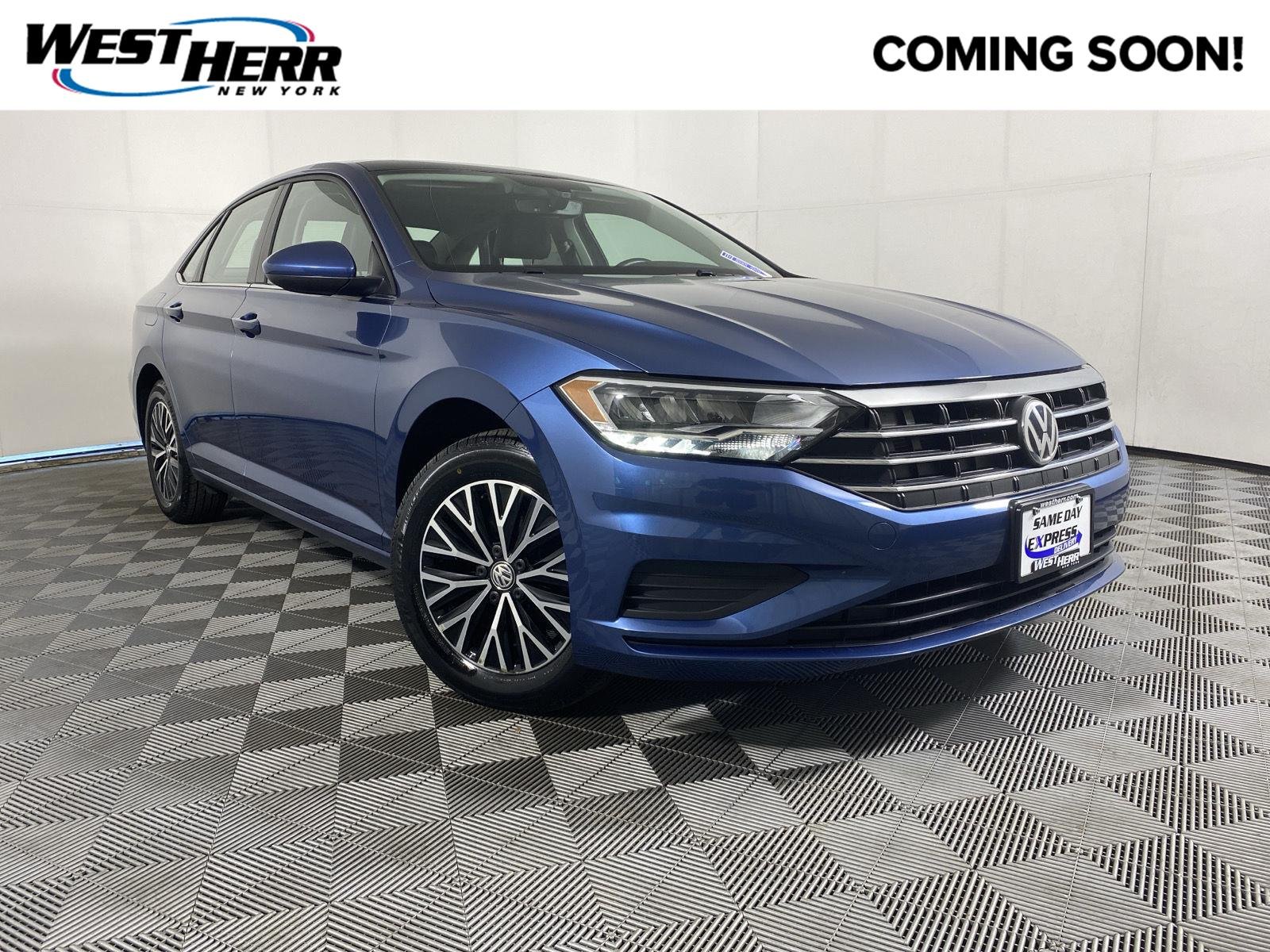 Used 2020 Blue Silk Metallic Volkswagen S image 1