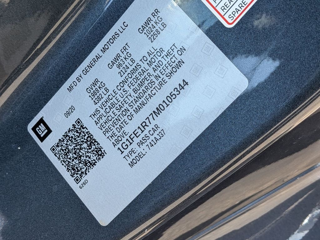 Used 2021 Gray Chevrolet LT1 image 28