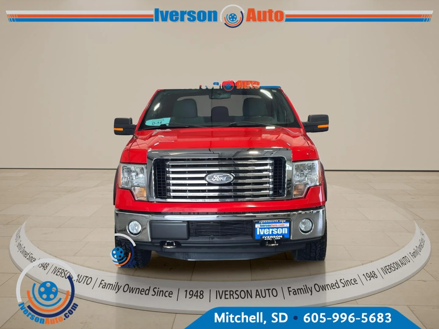 Used 2012 Ford F-150 XLT with VIN 1FTFW1ET0CKD78409 for sale in Huron, SD