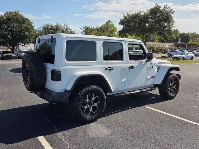 Used 2018 White Jeep Unlimited Rubicon image 12