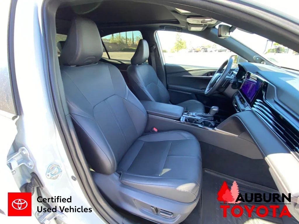 Certified Used 2025 Midnight Black Metallic Toyota XSE image 14