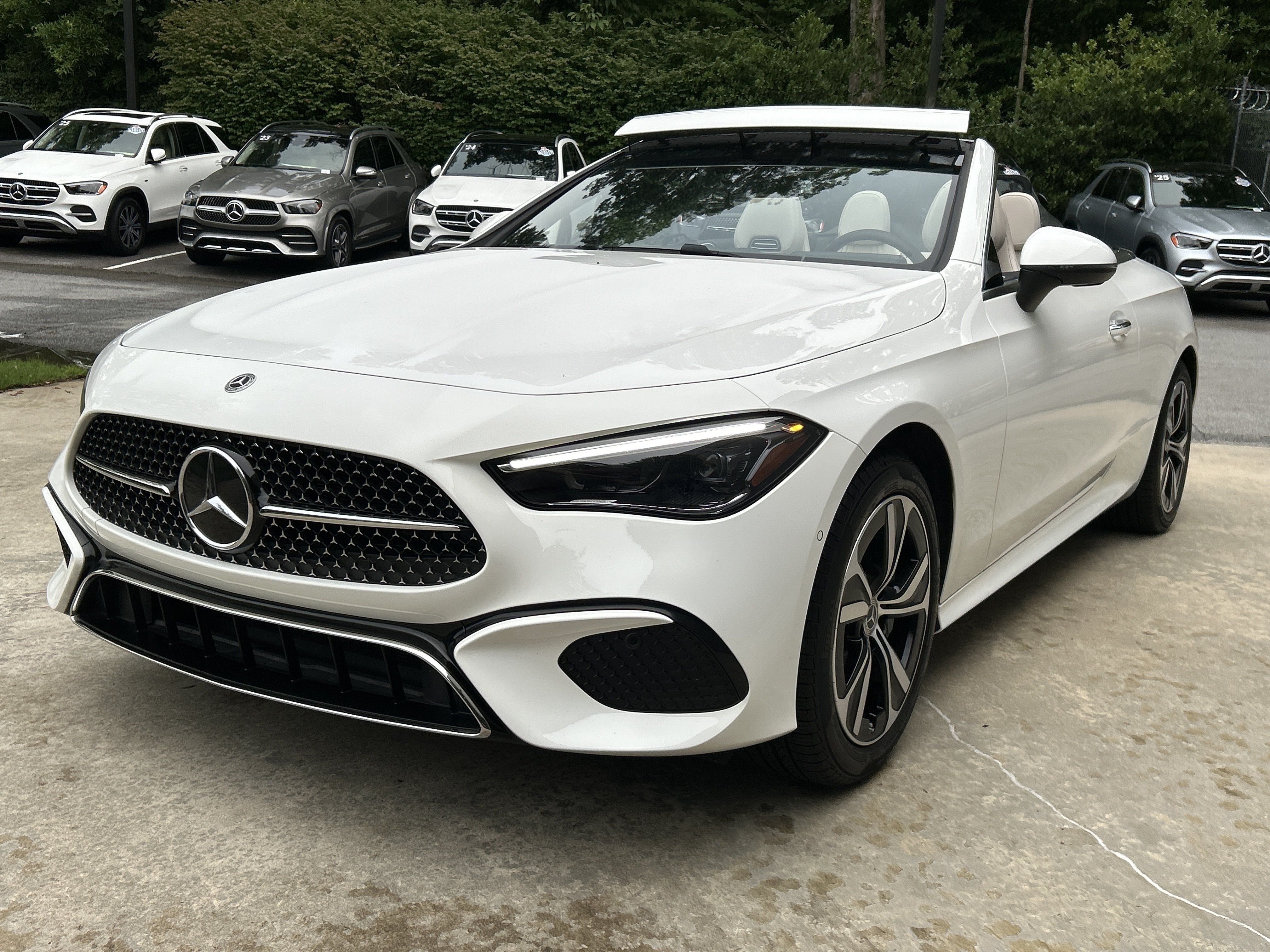 Certified Used 2025 Polar White Mercedes-Benz CLE 300 4MATIC® Cabriolet image 3
