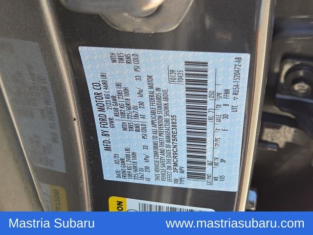 Used 2025 Gray Metallic Ford Outer Banks image 9