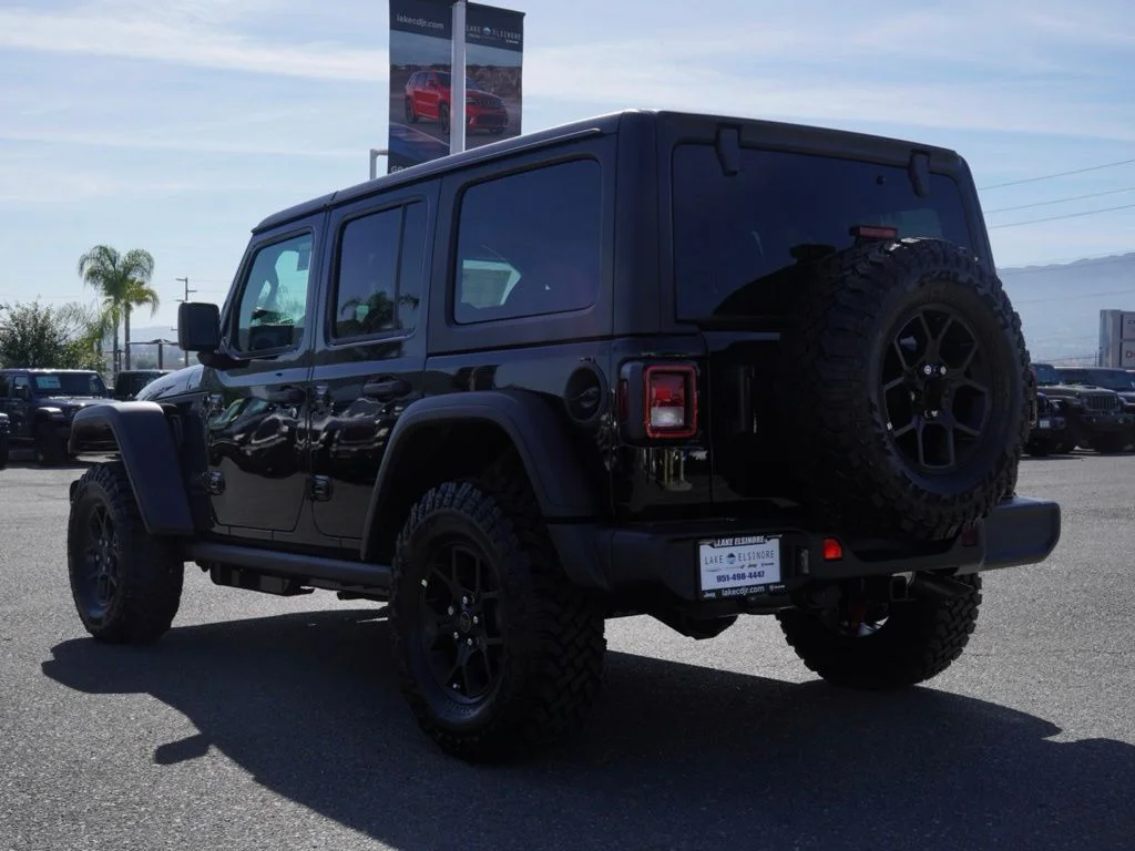 New 2026 Black Clear-Coat Exterior Paint Jeep Willys image 5