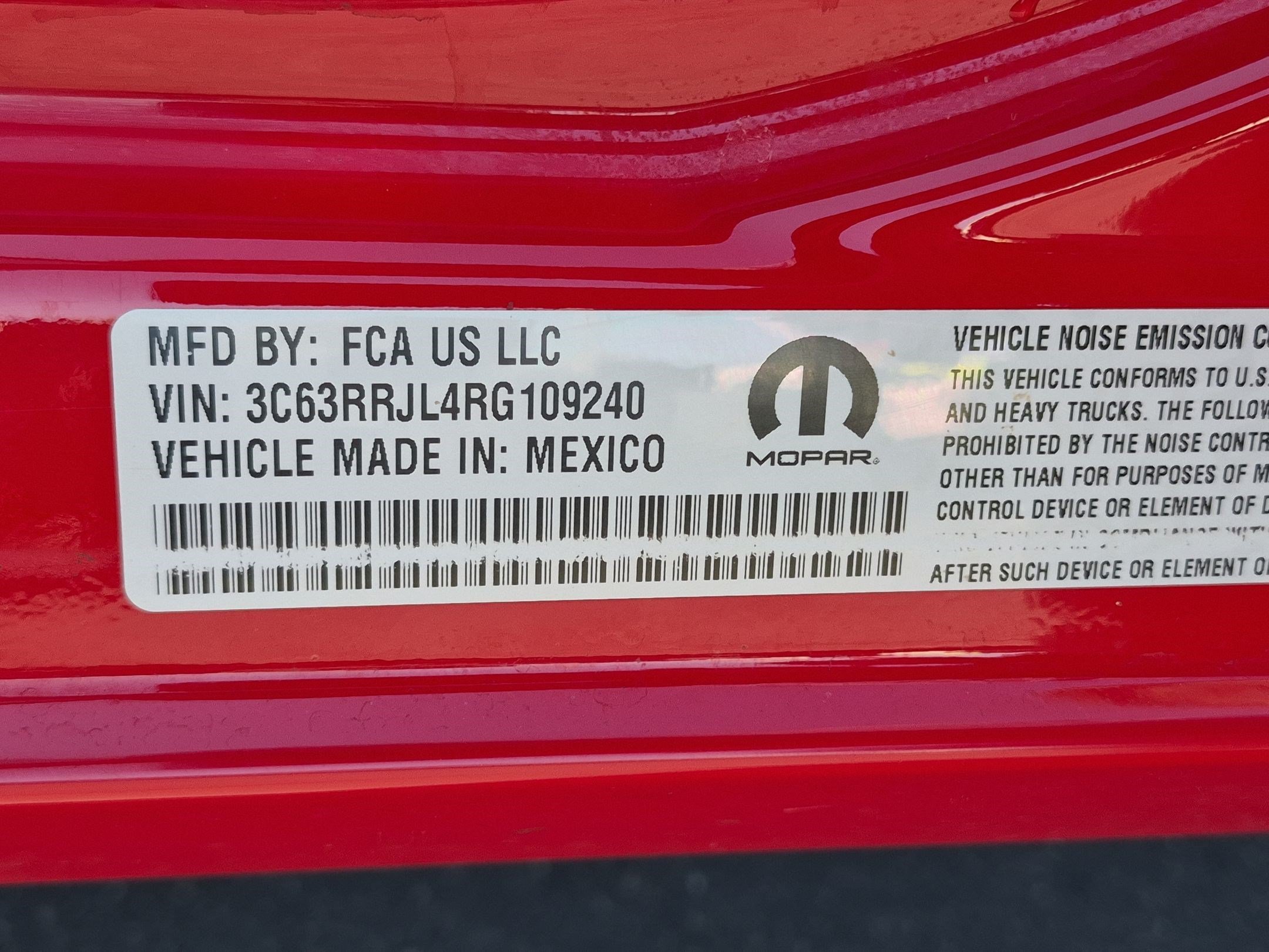 Certified Used 2024 Flame Red Clearcoat Ram Laramie image 36