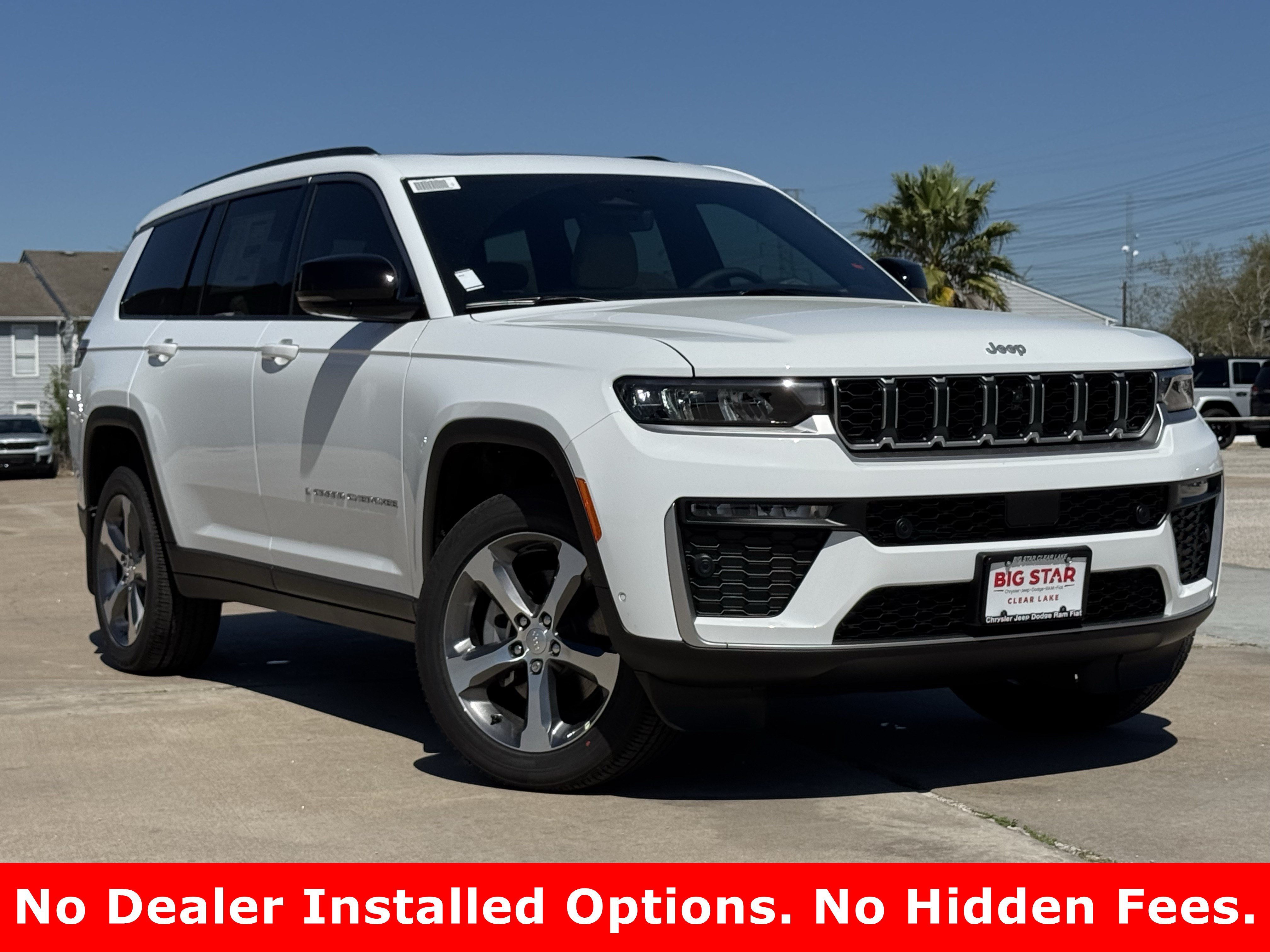 New 2026 Bright White Clear-Coat Exterior Paint Jeep Limited image 2