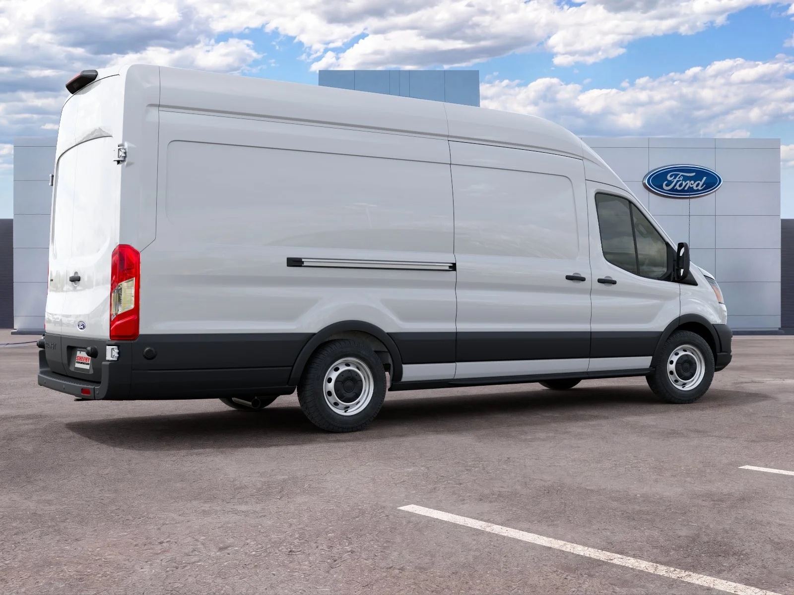 New 2027 Oxford White Ford Cargo Van image 7