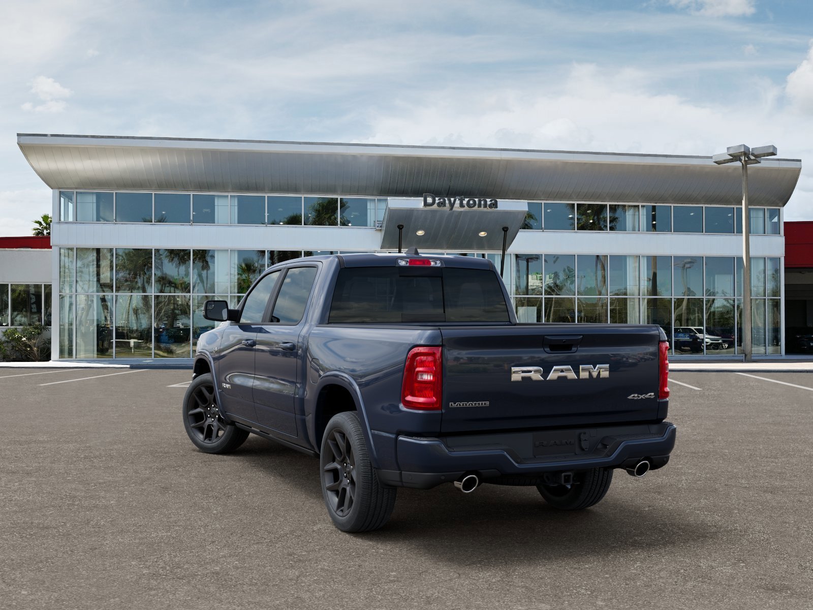New 2026 Forged Blue Metallic RAM Laramie image 3