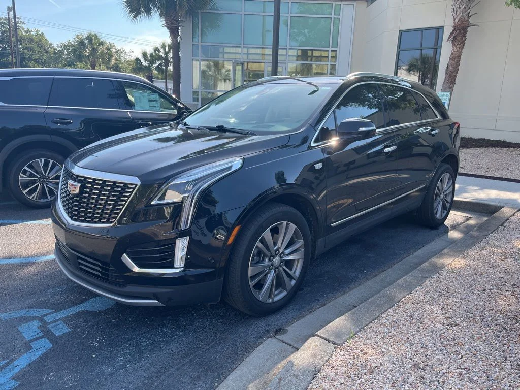 Used 2024 Black Metallic Cadillac Premium Luxury image 1