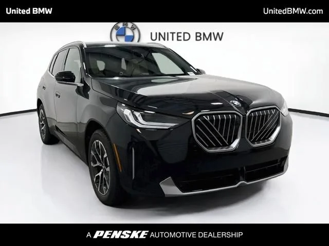 New 2026 Black Sapphire Metallic BMW X3 30 image 3