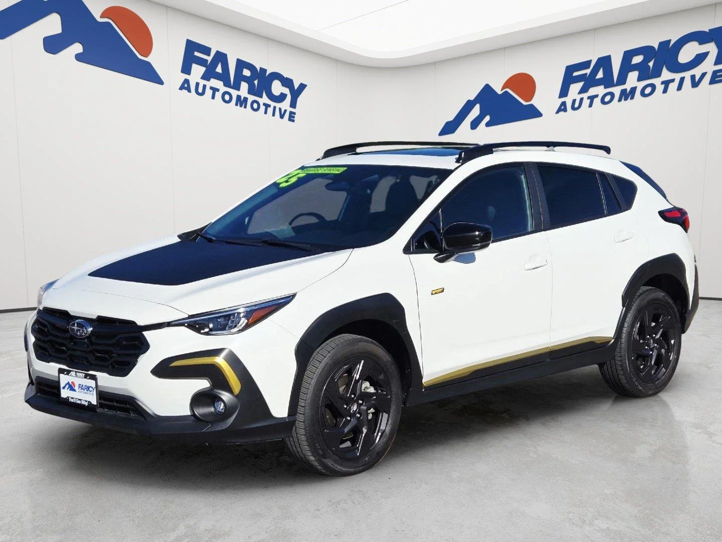 Used 2025 Crystal White Pearl Subaru Sport image 1