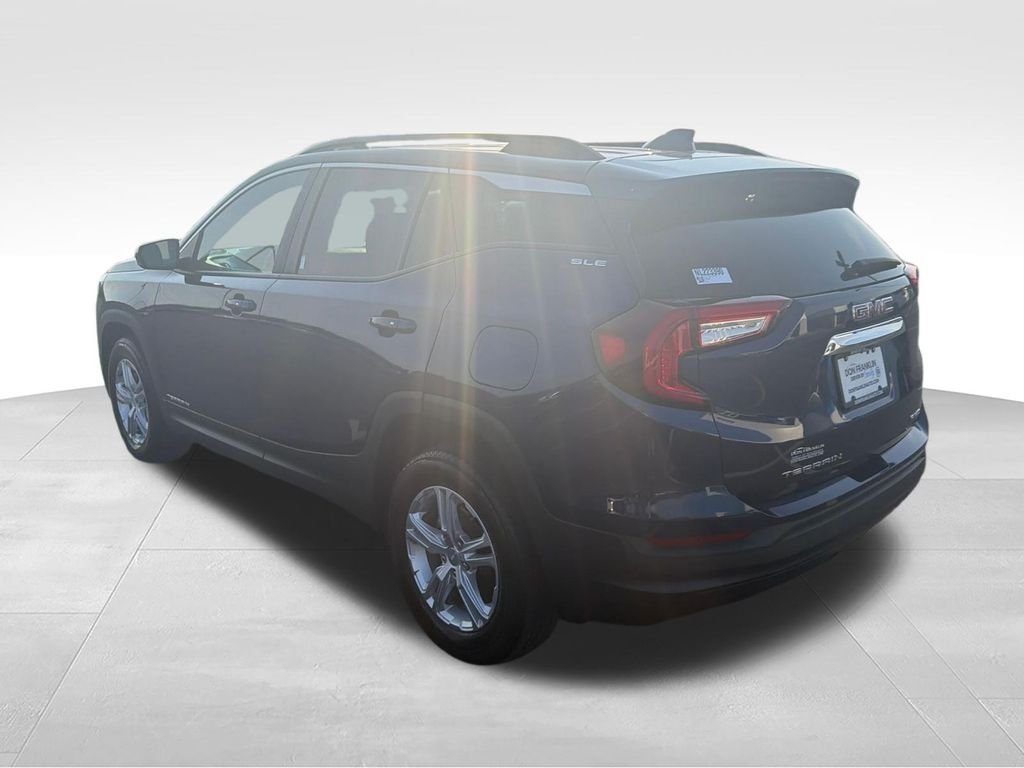 Certified Used 2022 Blue GMC SLE image 3