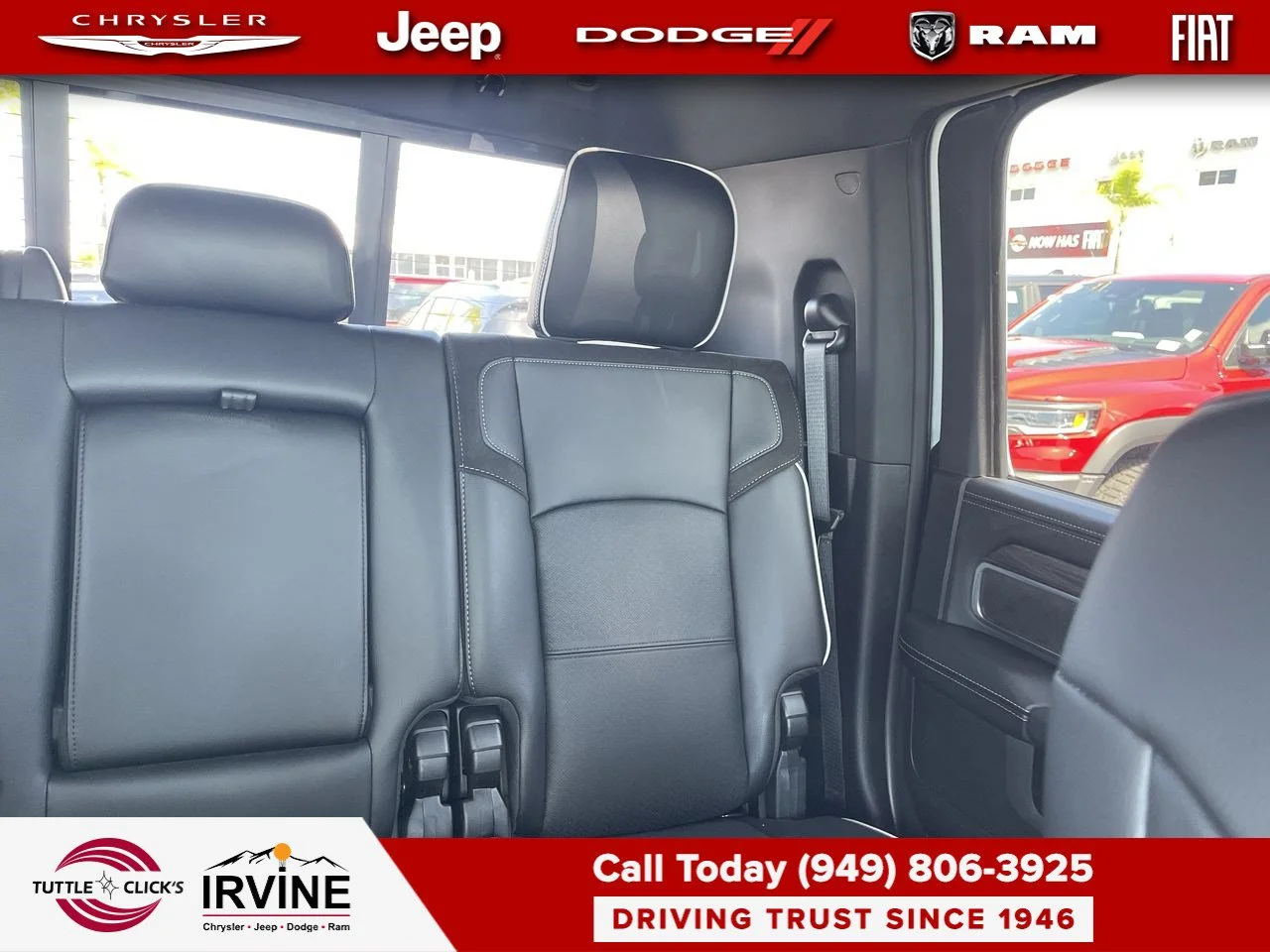 New 2026 Bright White Clear-Coat Exterior Paint RAM Laramie image 6