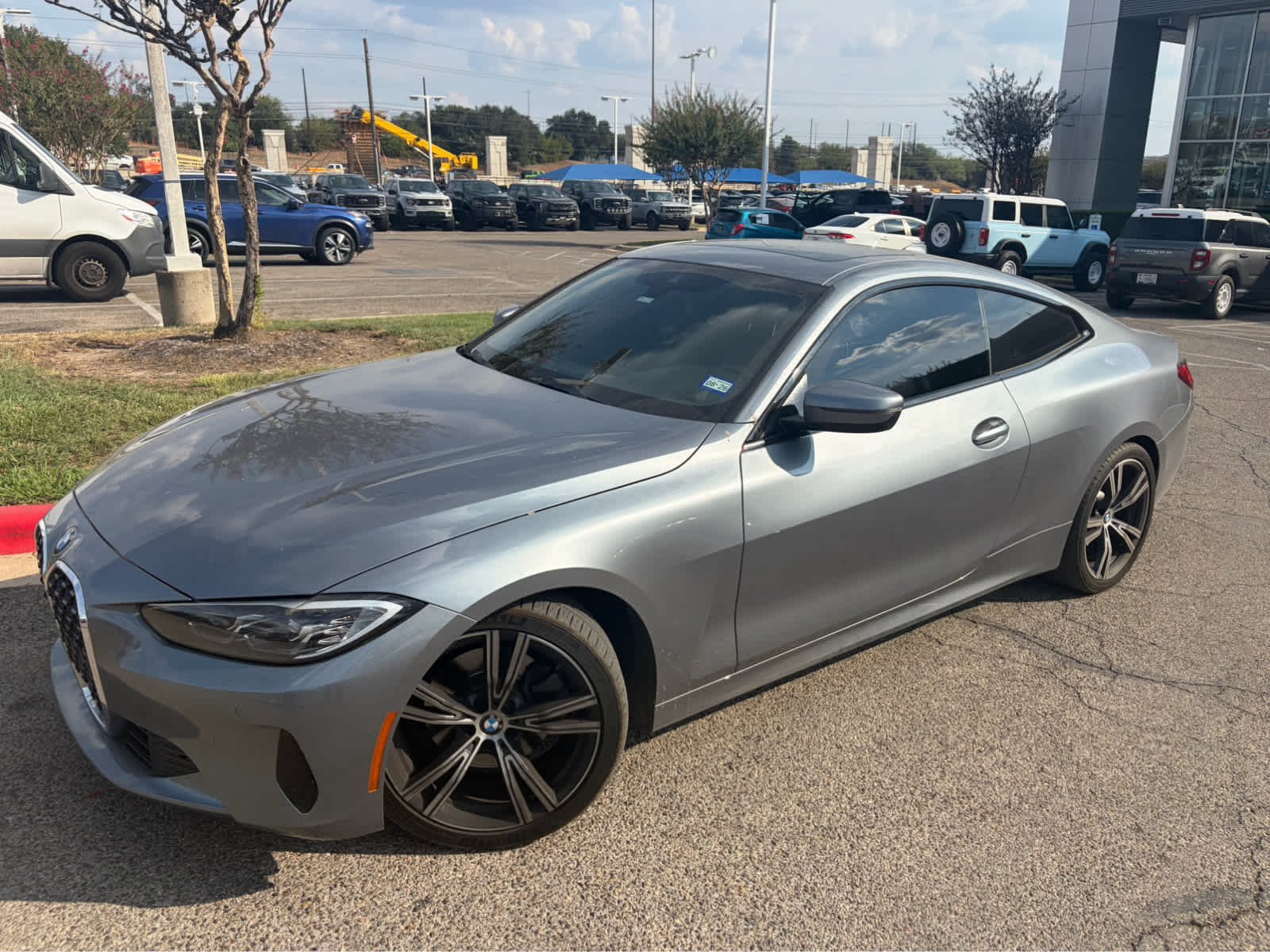 Used 2021 Bluestone Metallic BMW 430i image 2