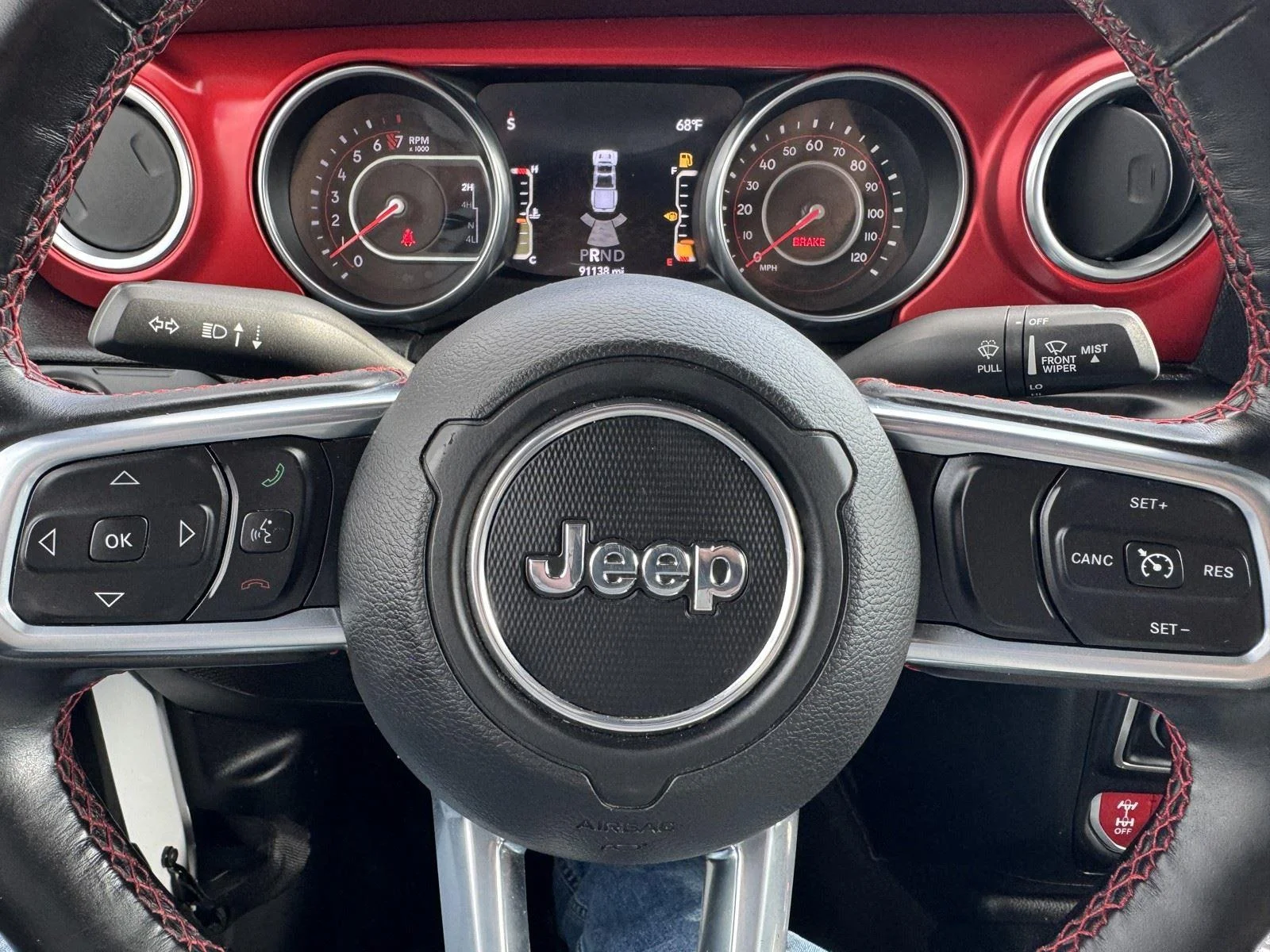 Used 2021 Bright White Clearcoat Jeep Rubicon image 32