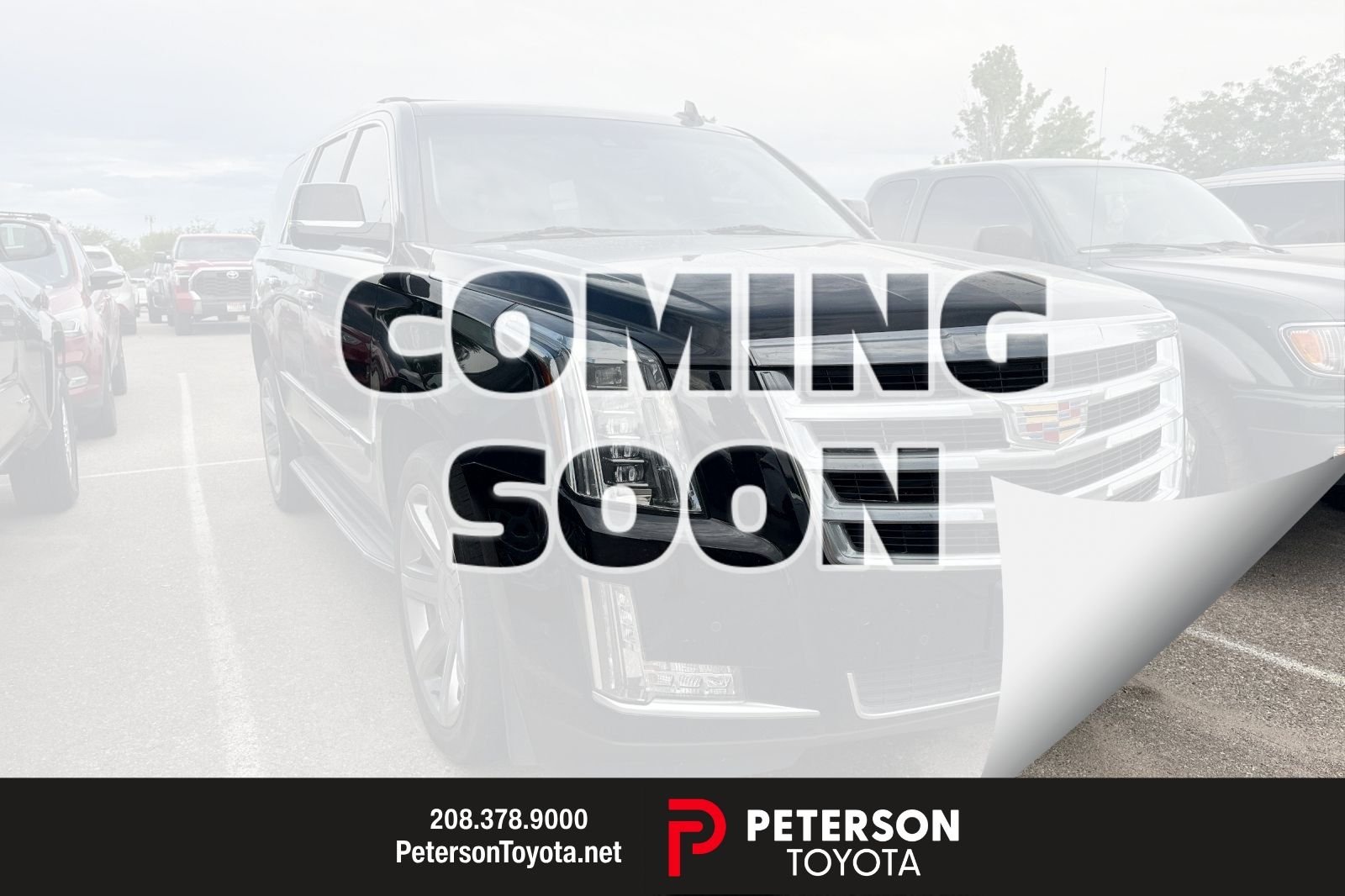Used 2019 Black Cadillac Premium Luxury image 1