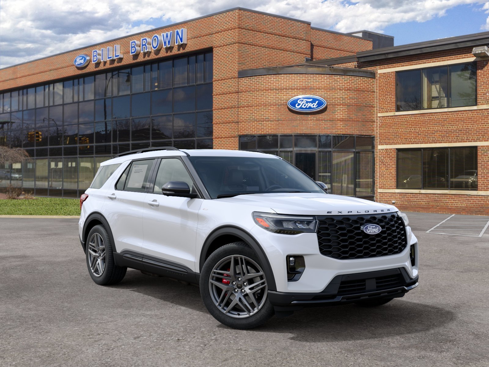 New 2027 Star White Metallic Tri-Coat Ford ST-Line image 4