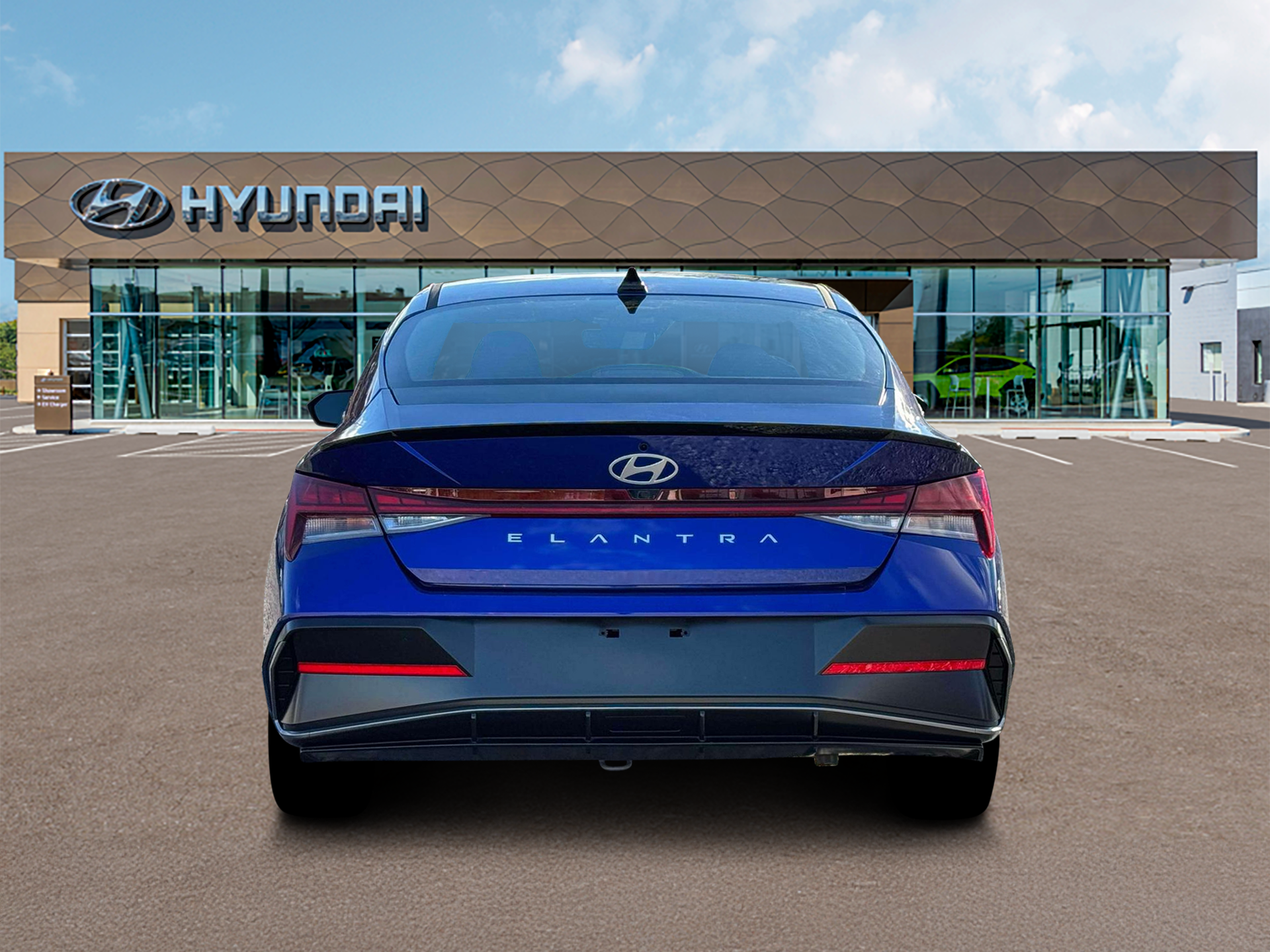New 2026 Blue Hyundai SEL Sport image 6